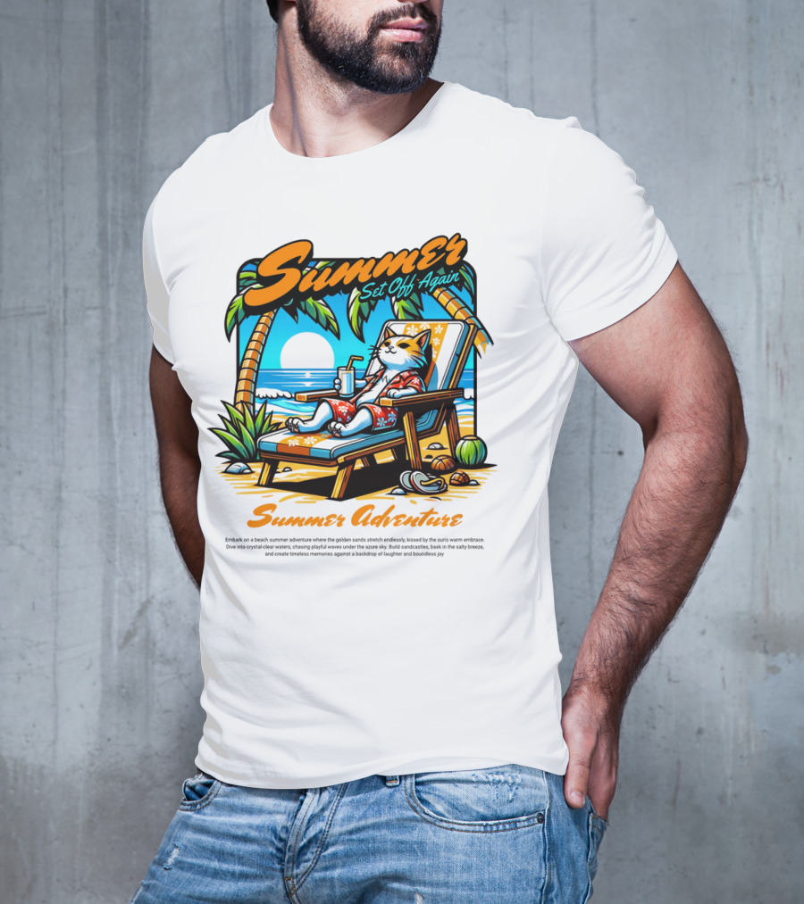Summer Set Off Again Adventure T-Shirt