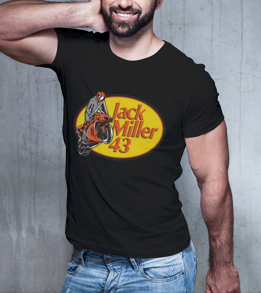Jack Miller 43 Motorcycle Rider Iconic Racing T-Shirt