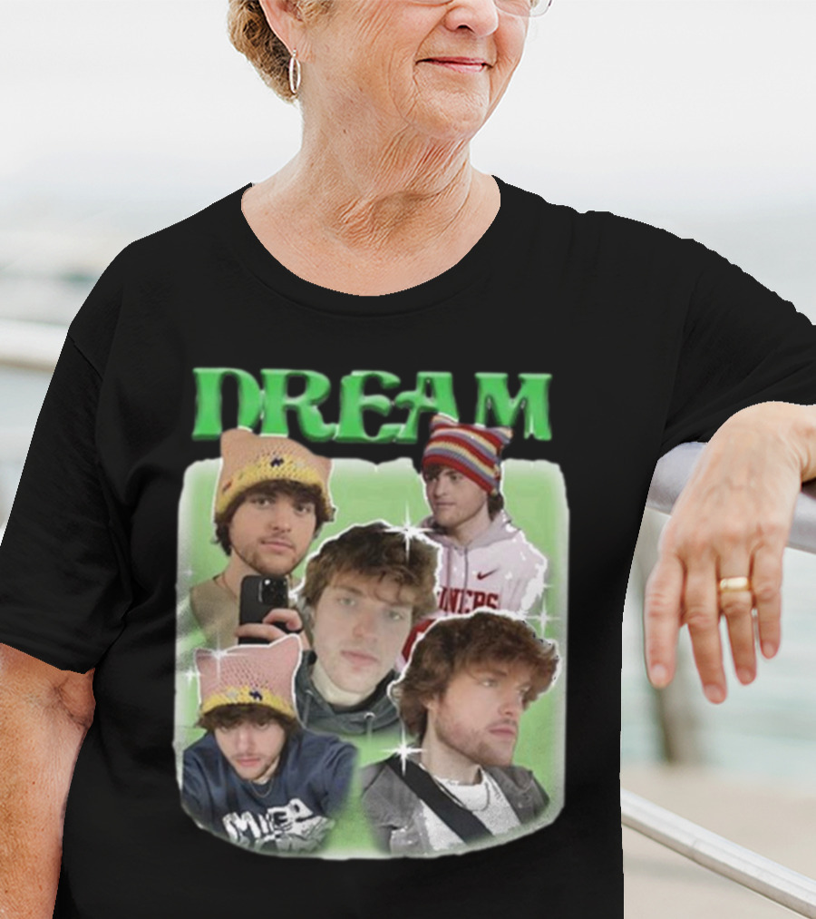 Dream Dreamwastaken Collage Hat Hoodie Star Glow T-Shirt