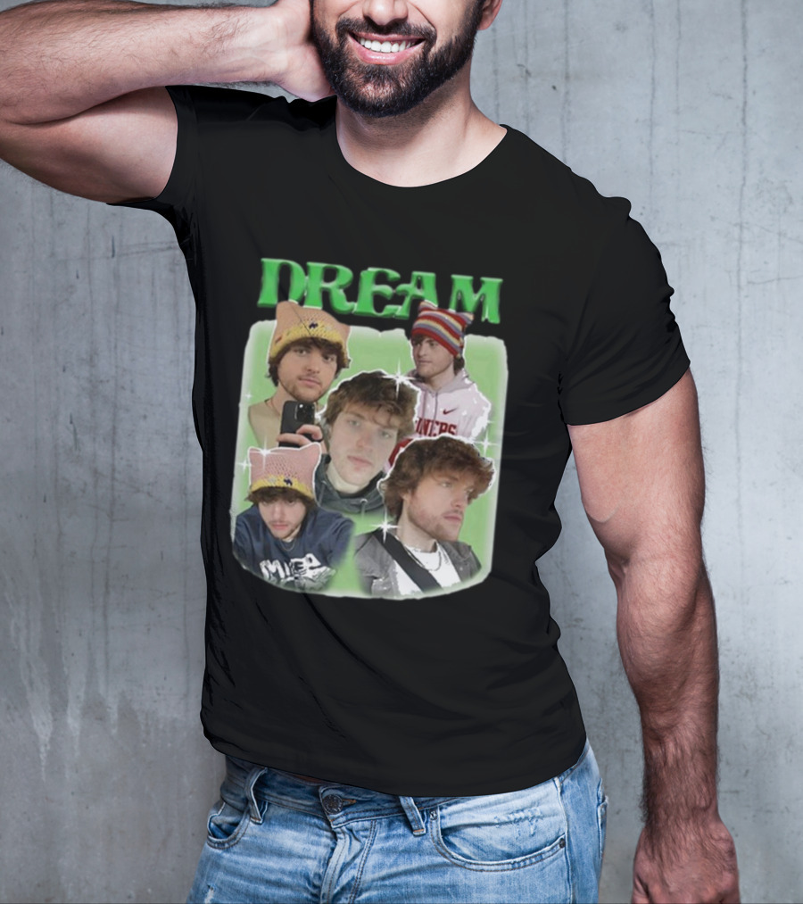 Dream Dreamwastaken Collage Hat Hoodie Star Glow T-Shirt