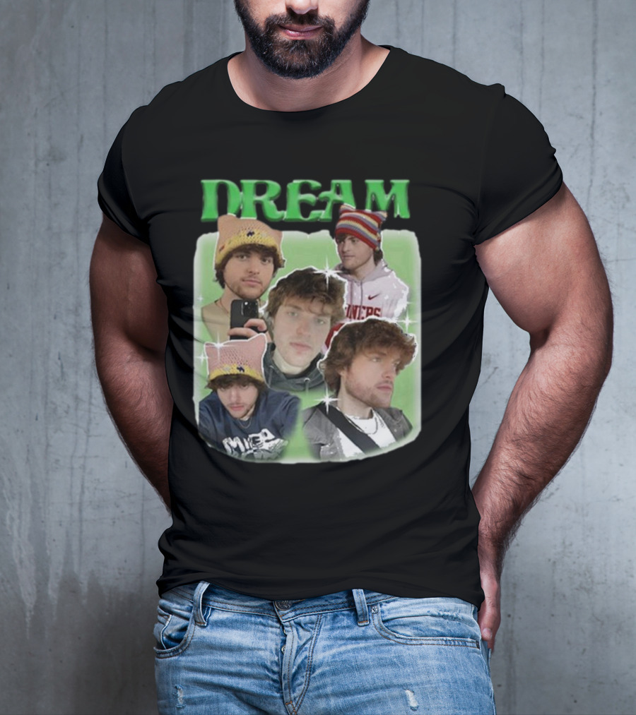 Dream Dreamwastaken Collage Hat Hoodie Star Glow T-Shirt