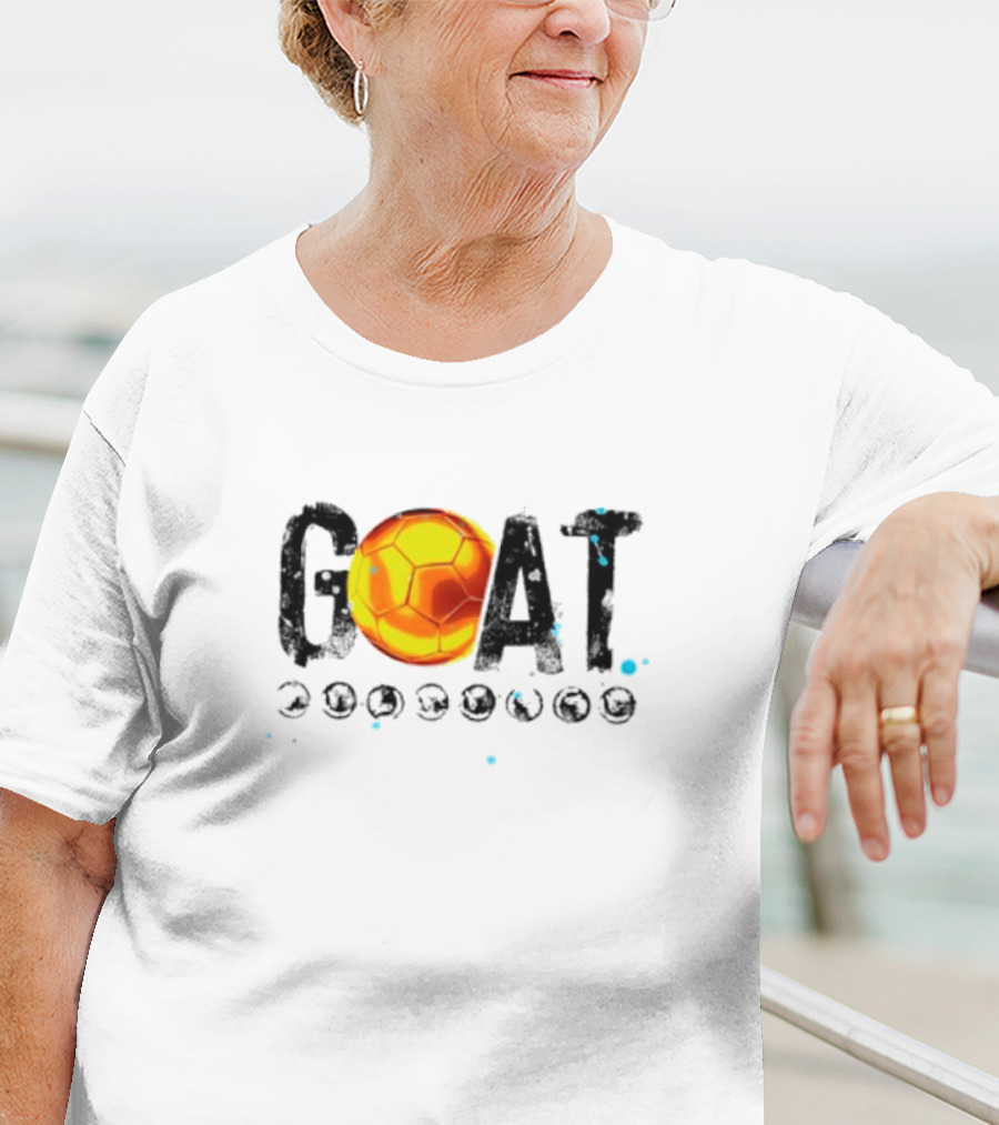 GOAT 8 Ballon D’Or El Mejor Del Mundo T-Shirt