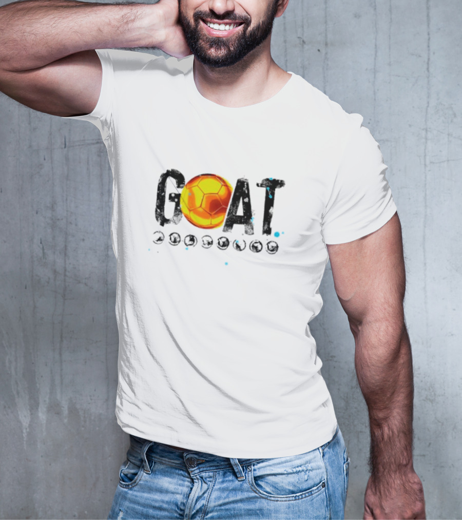 GOAT 8 Ballon D’Or El Mejor Del Mundo T-Shirt
