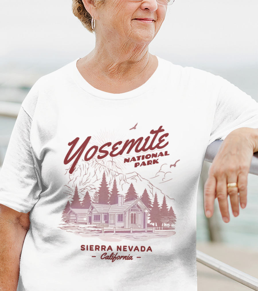 Yosemite National Park Sierra Nevada California Wilderness T-Shirt