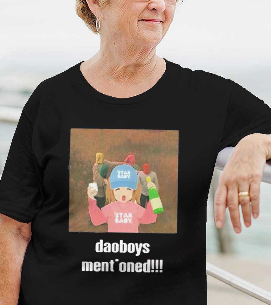 Daoboys Mentioned Star Baby Celebration Scene T-Shirt