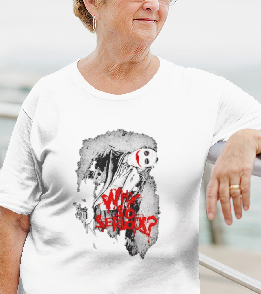 Why So Serious The Dark Knight Joker Halloween T-Shirt