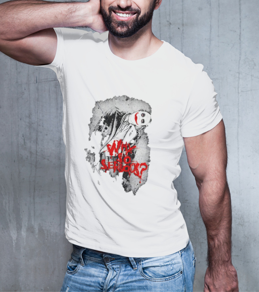 Why So Serious The Dark Knight Joker Halloween T-Shirt