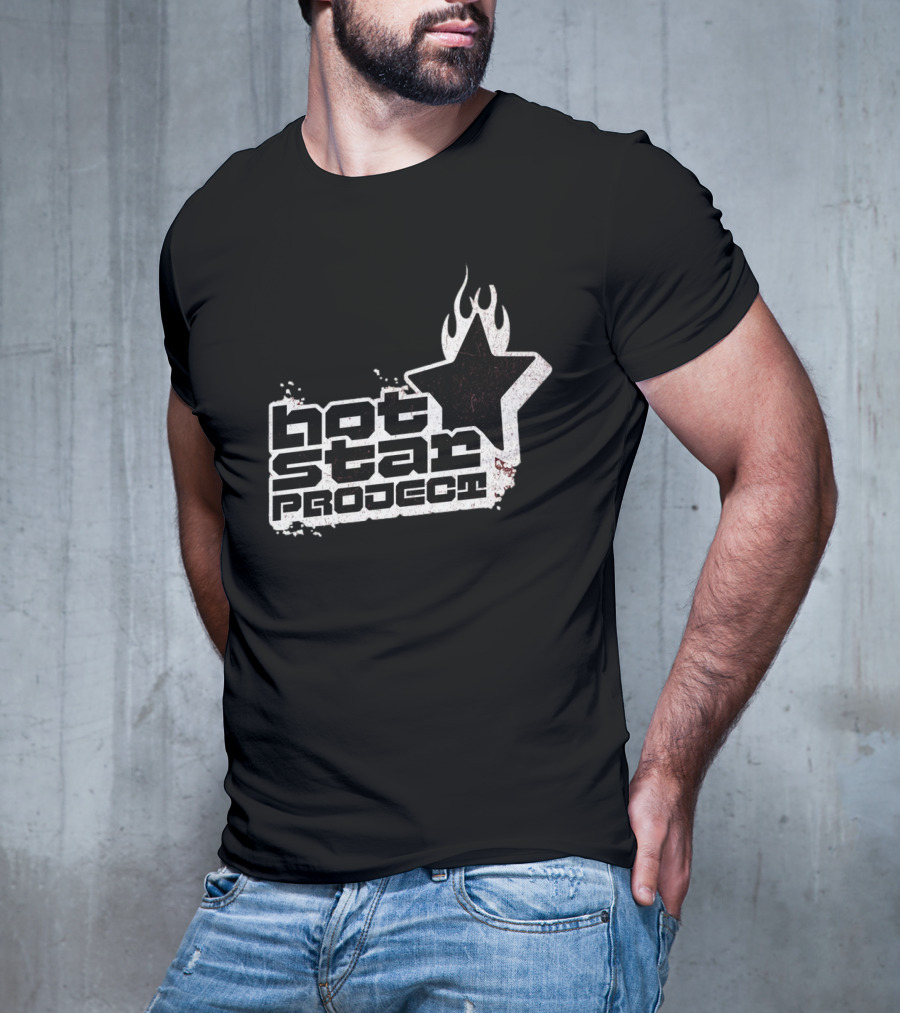 Hot Star Project Flame Starburst T-Shirt