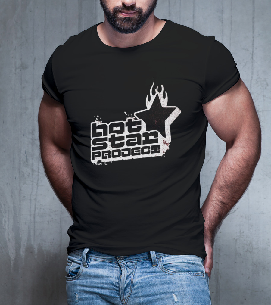 Hot Star Project Flame Starburst T-Shirt