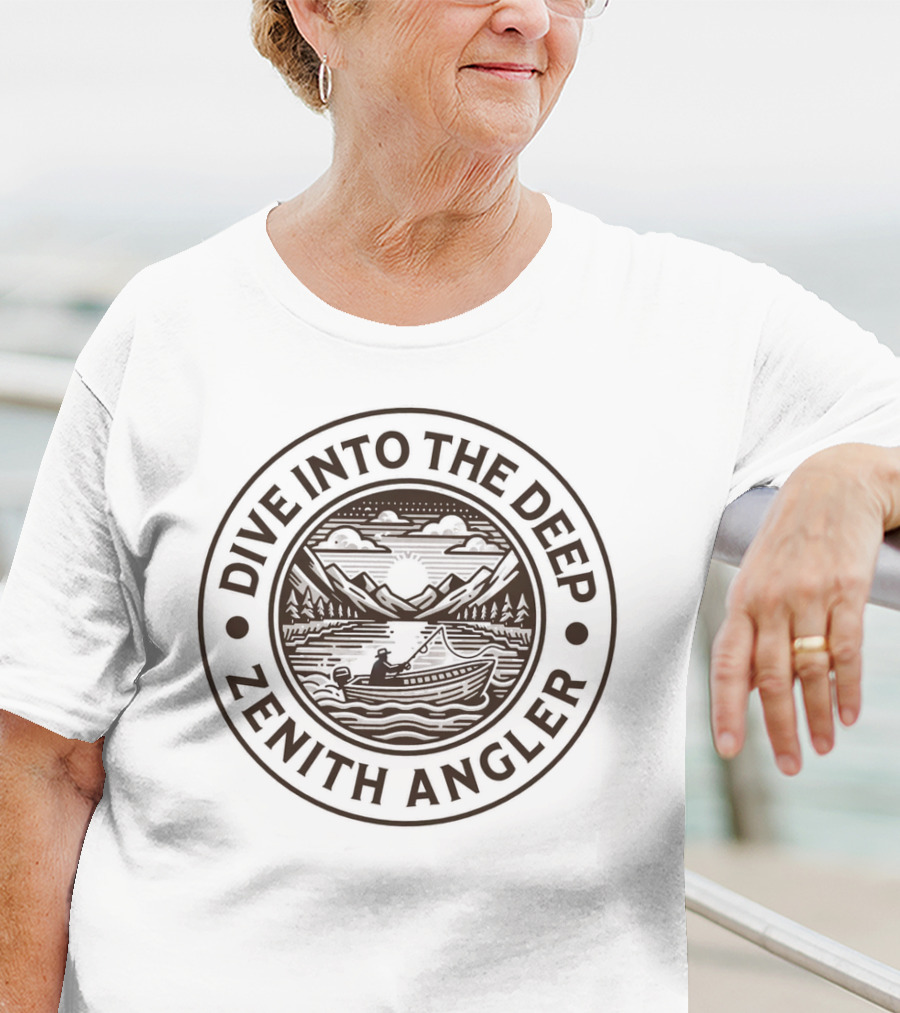 Dive Into The Deep Zenith Angler T-Shirt