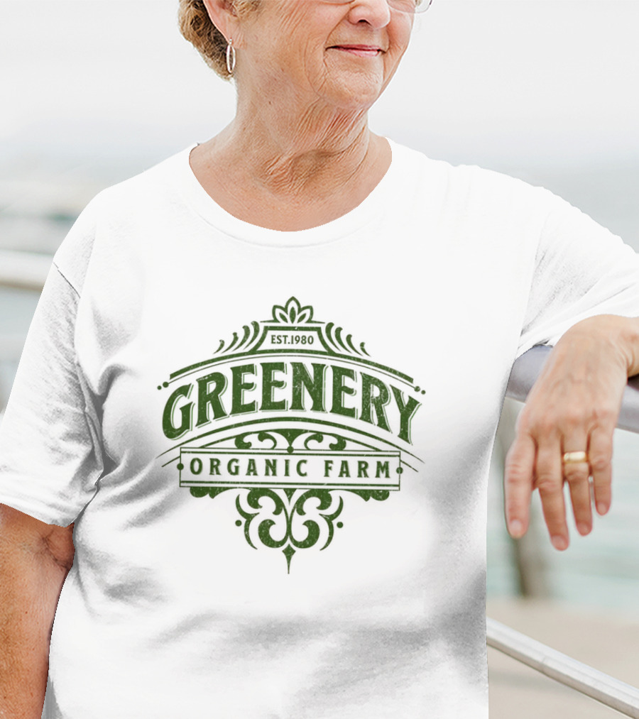 Est. 1980 Greenery Organic Farm T-Shirt