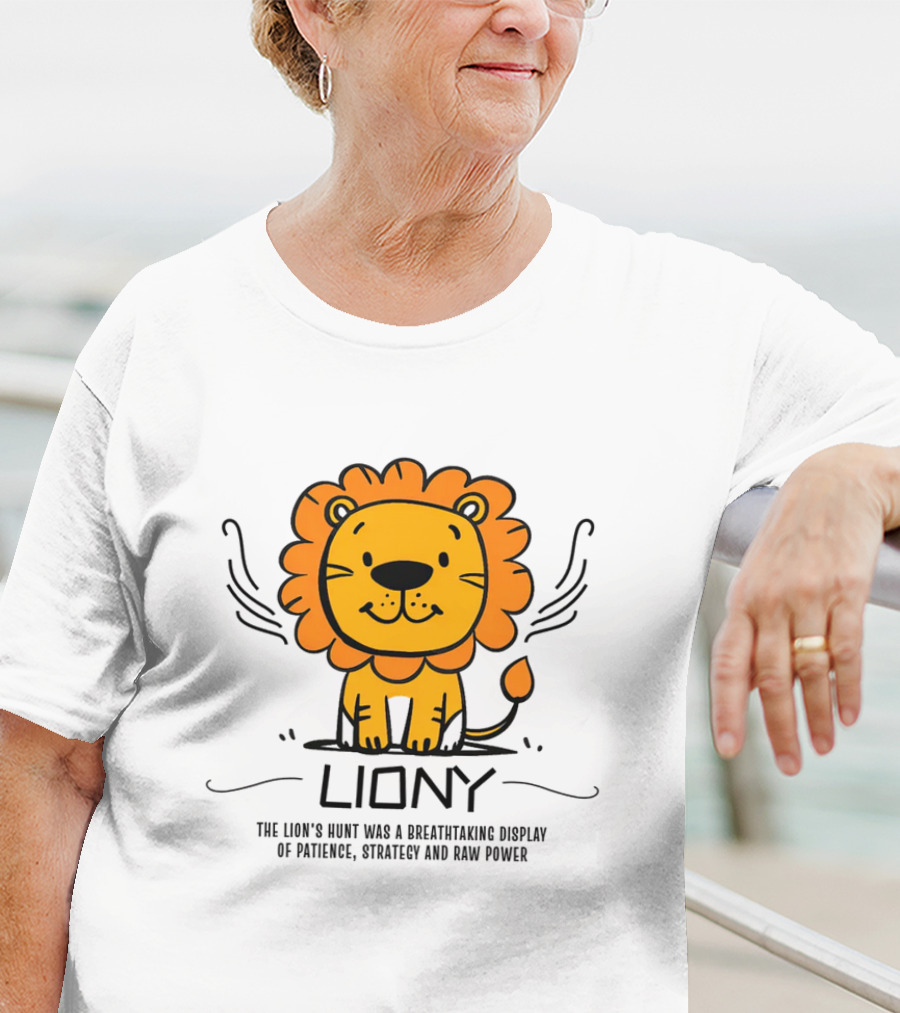 Liony Kidswear Breathtaking Display Of Patience Strategy Raw Power T-Shirt
