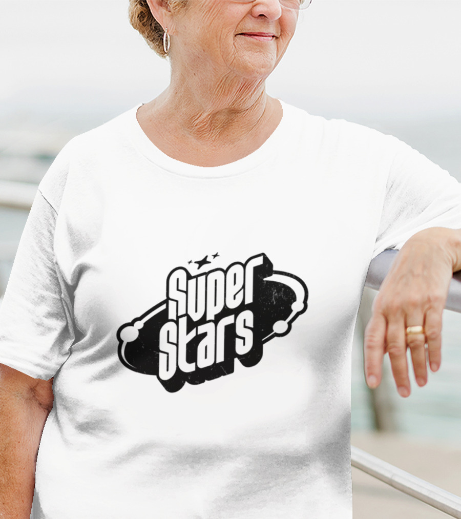Super Stars Galaxy Orbit And Stars T-Shirt