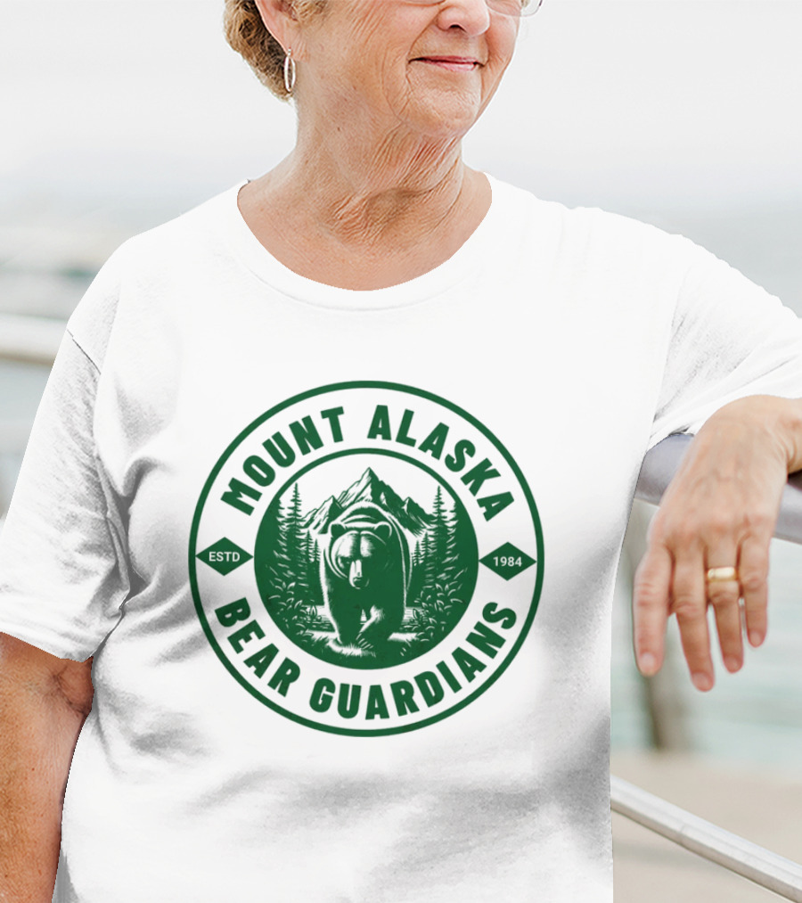 Mount Alaska Bear Guardians ESTD 1964 T-Shirt
