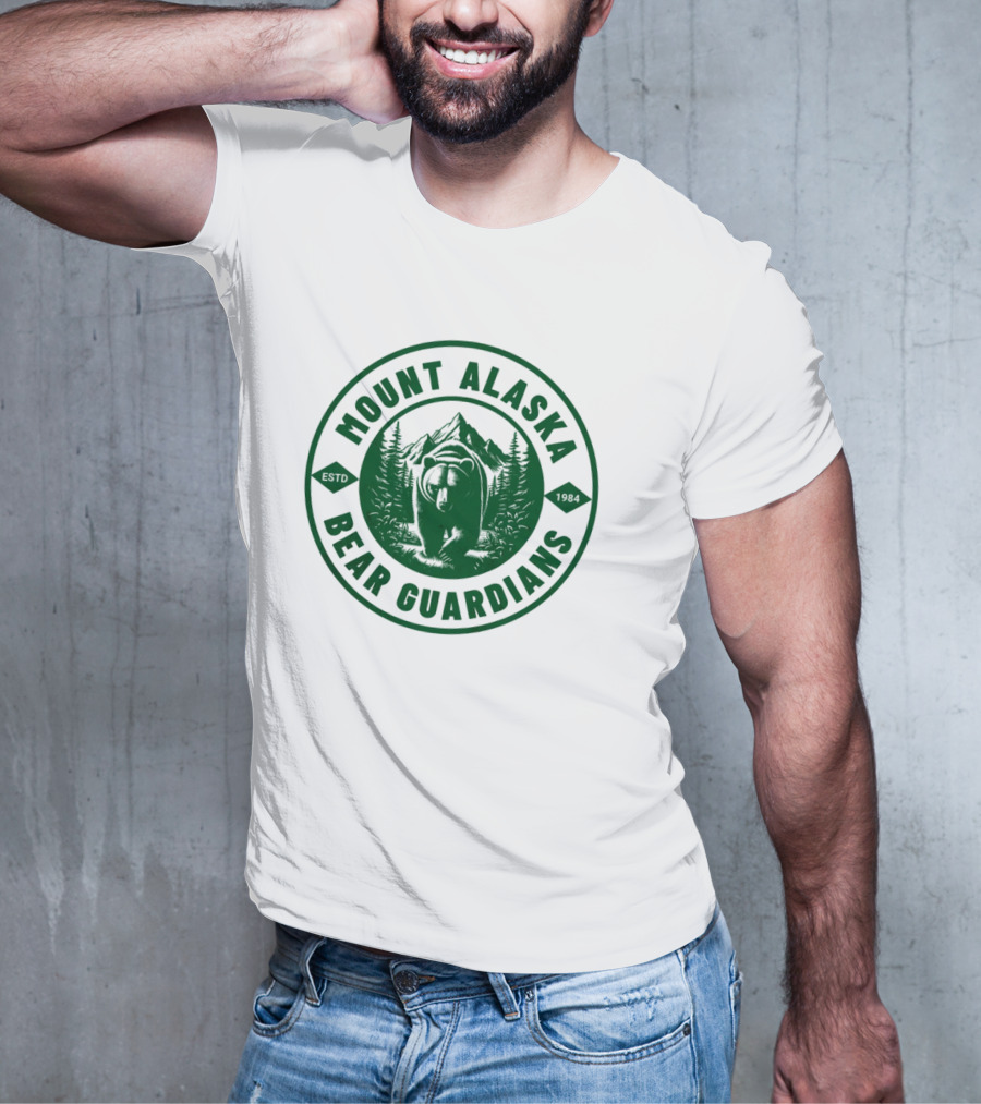 Mount Alaska Bear Guardians ESTD 1964 T-Shirt
