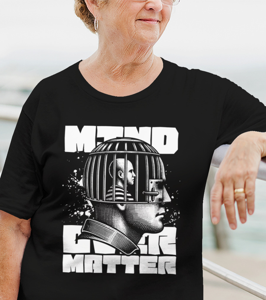 MIND OVER MATTER Prisoner Head T-Shirt