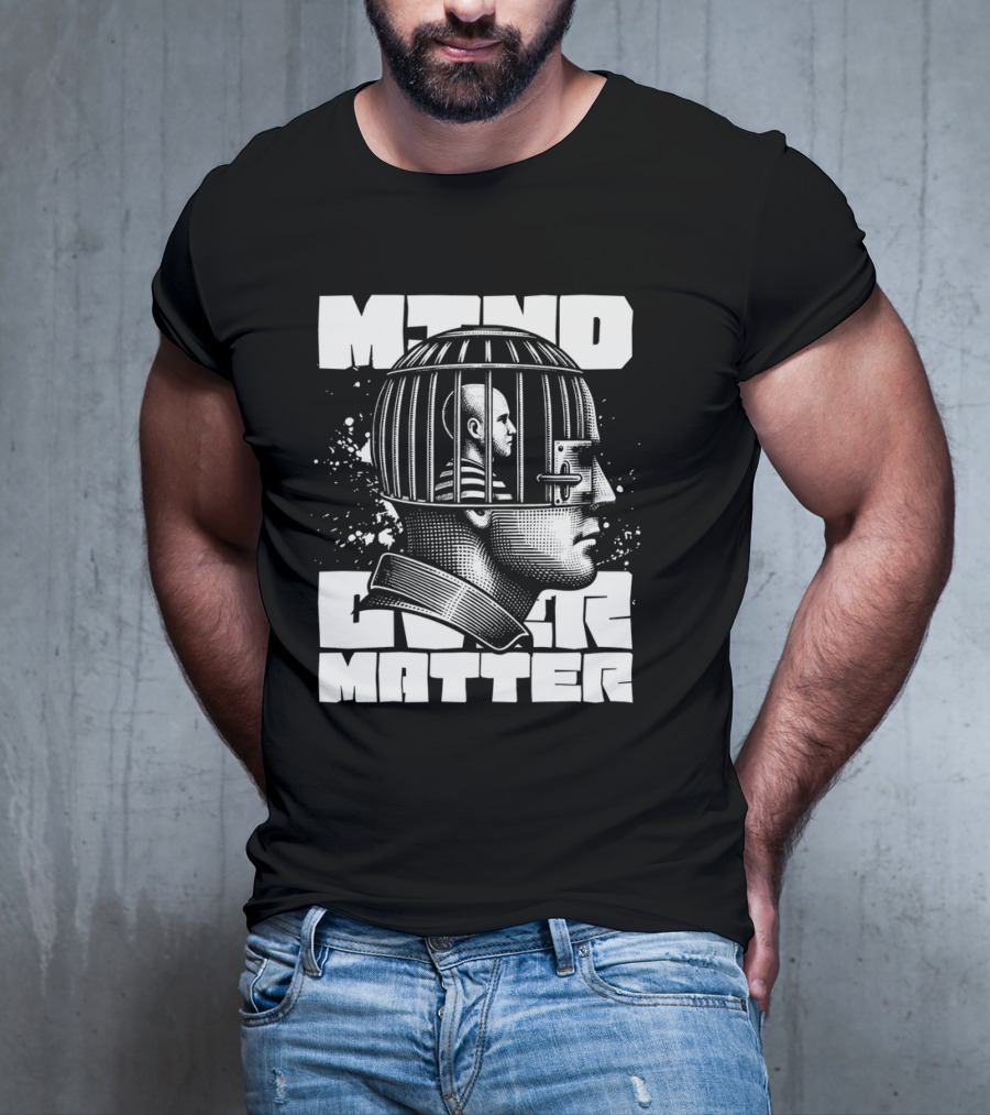 MIND OVER MATTER Prisoner Head T-Shirt