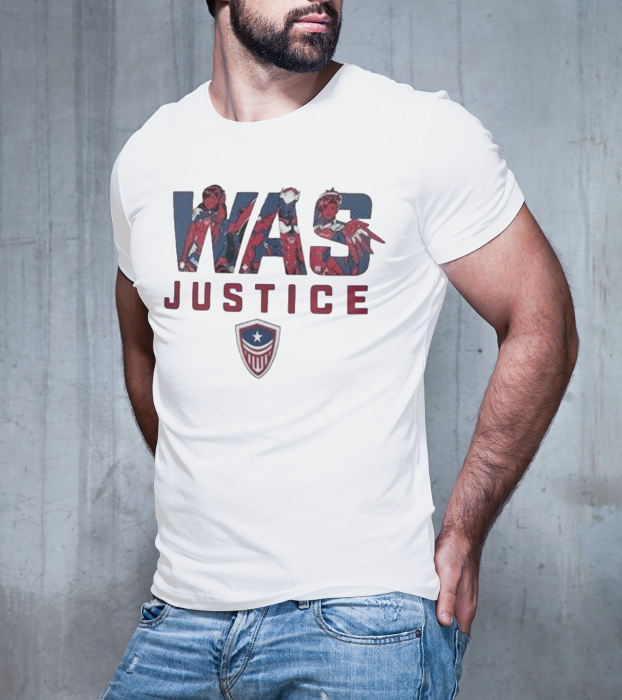 WAS Justice Washington Hero Shield T-Shirt