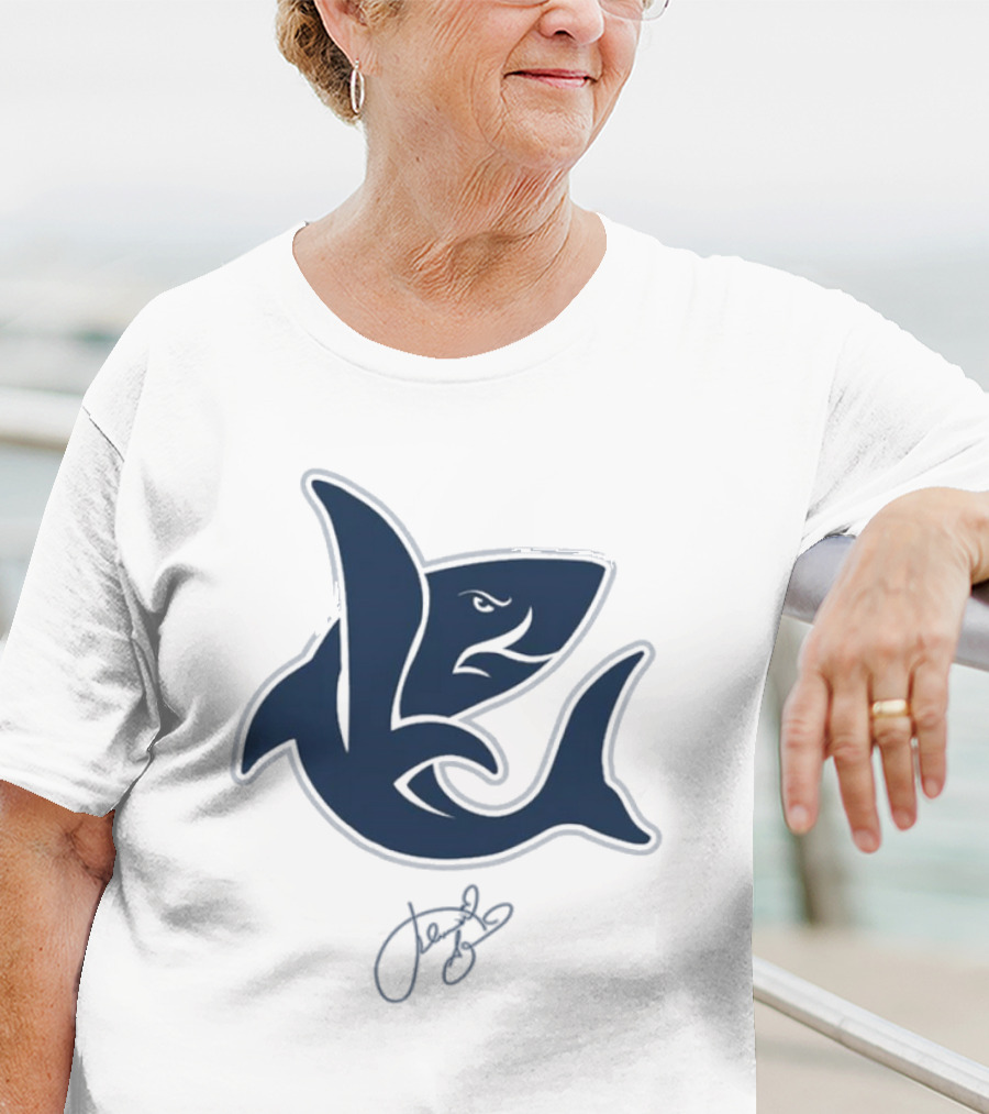Kenny Gant Shark Dance Signature Dark Blue Shark T-Shirt