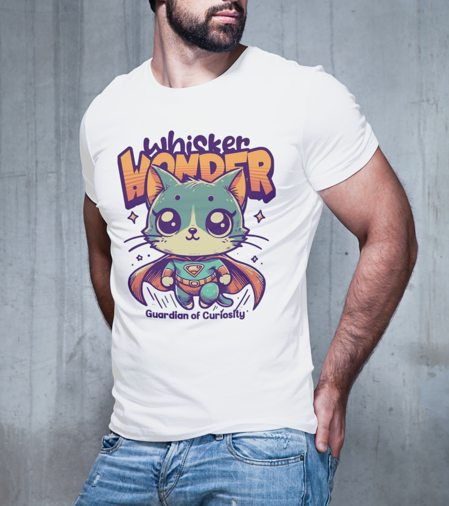 Whisker Wonder Guardian Of Curiosity T-Shirt