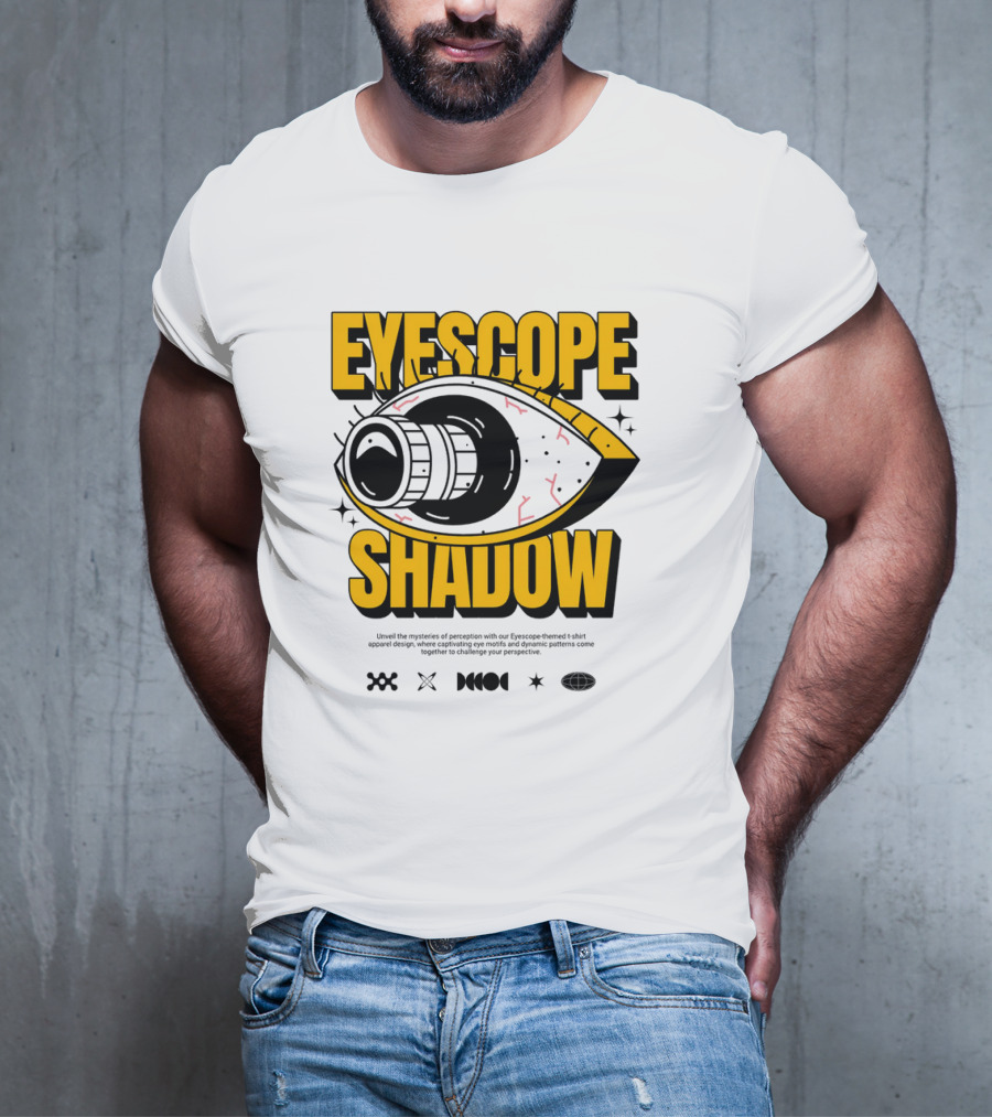 EYESCOPE SHADOW Lens Perception Perspective T-Shirt