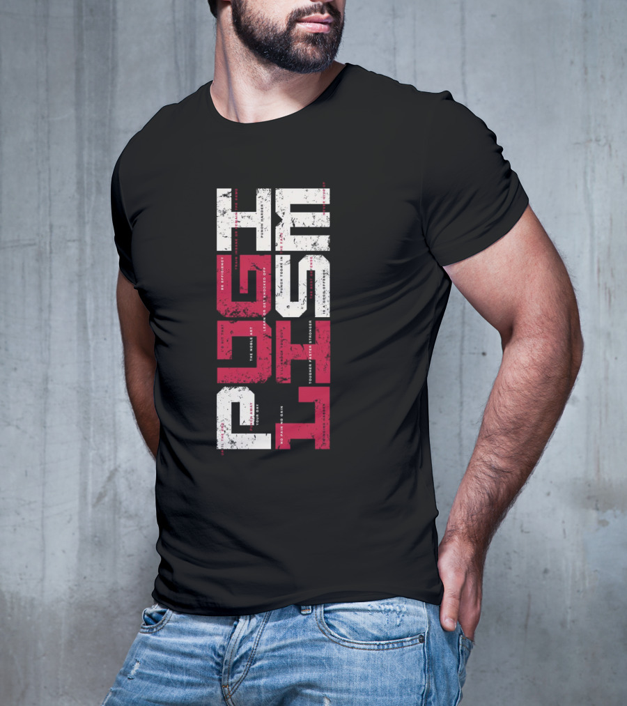 Pugilist Typographic Athletic Fight Sports T-Shirt