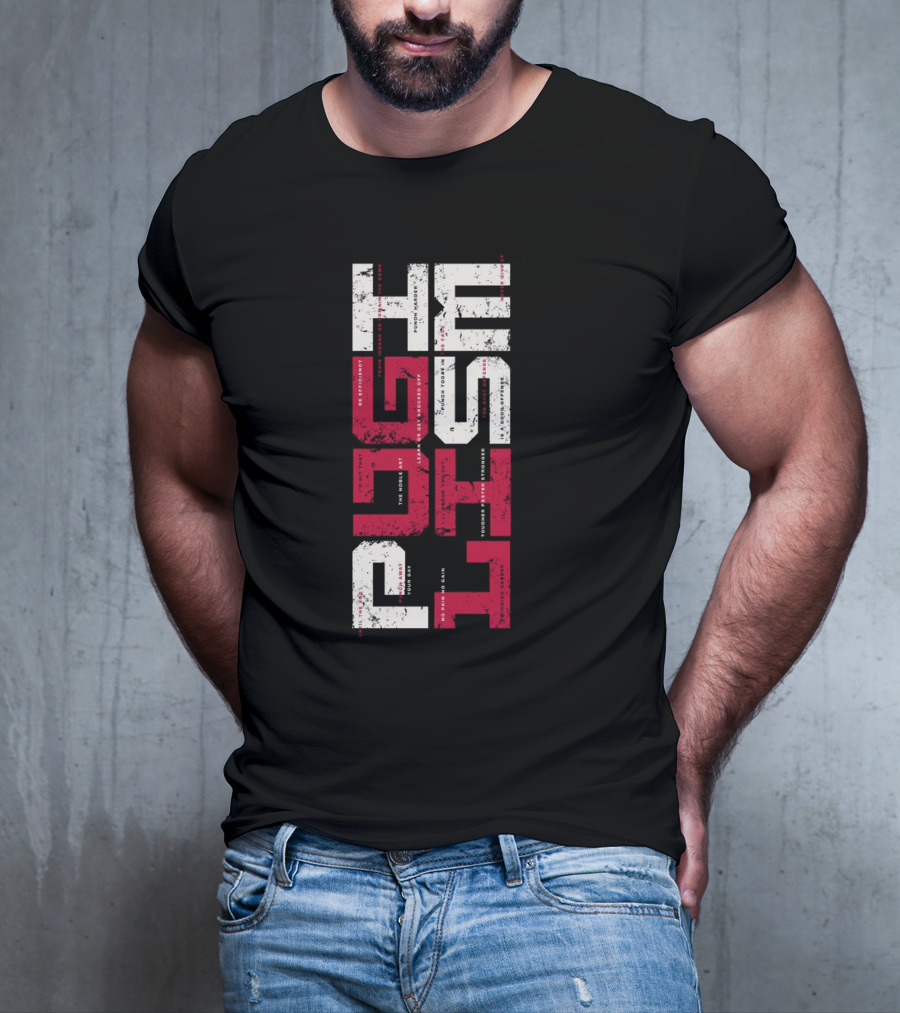 Pugilist Typographic Athletic Fight Sports T-Shirt