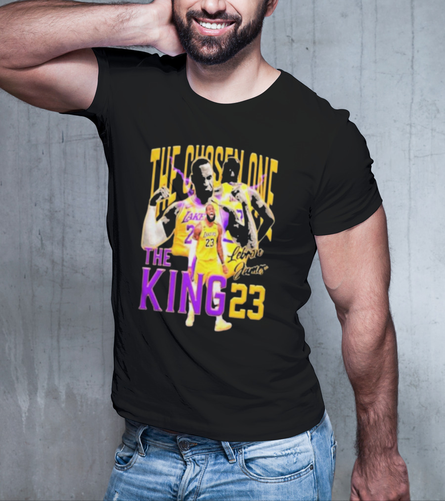 The Chosen One The King 23 LeBron James Lakers T-Shirt