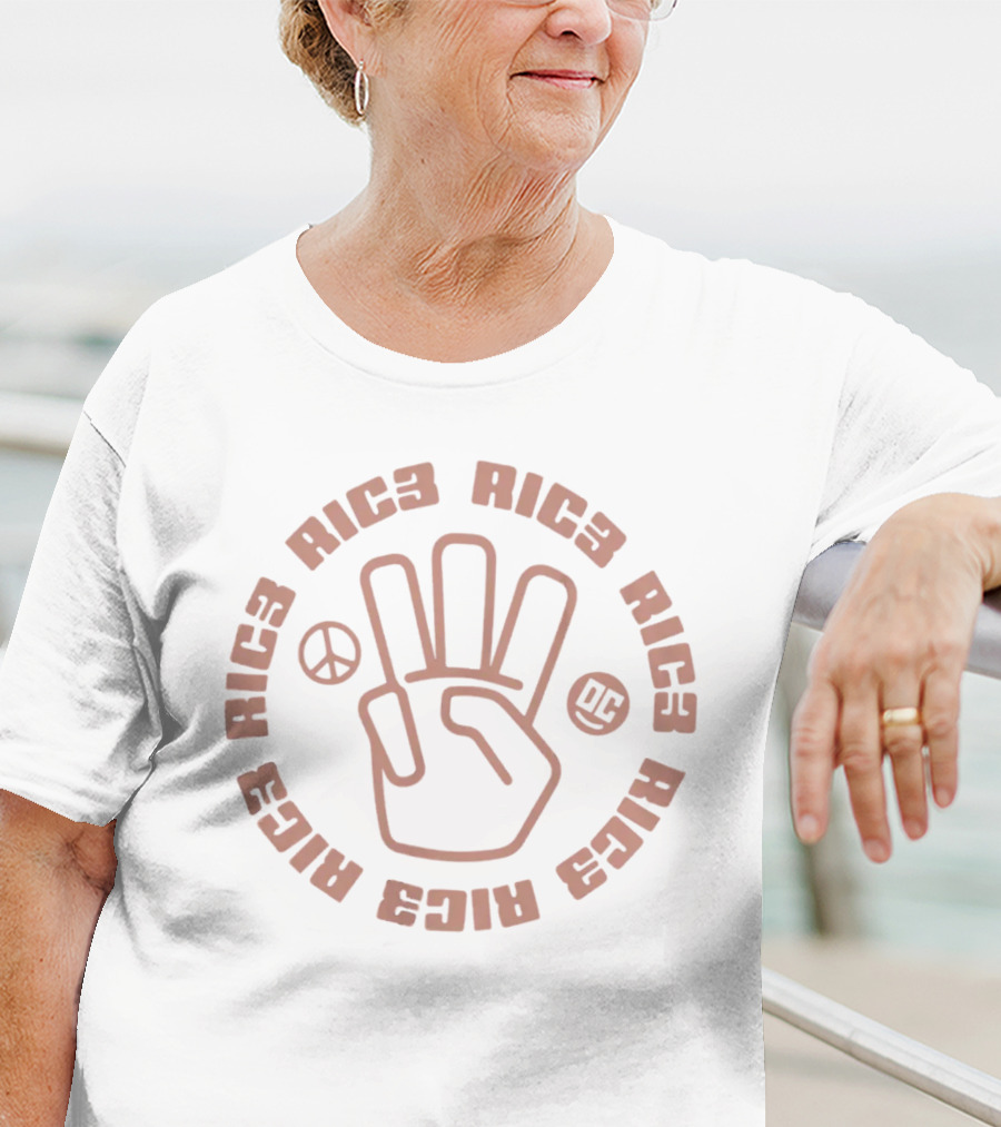 RIC3 Circle Hand Symbol Peace DC T-Shirt