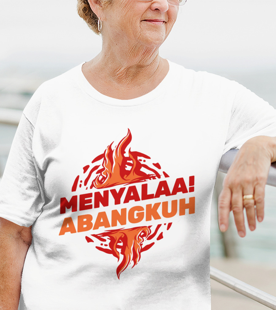 MENYALAA ABANGKUH Flame T-Shirt