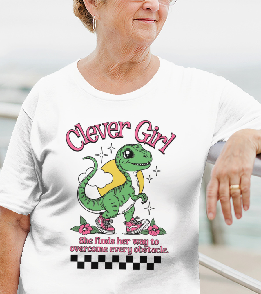 Clever Girl She Finds Her Way To Overcome Every Obstacle T-Shirt