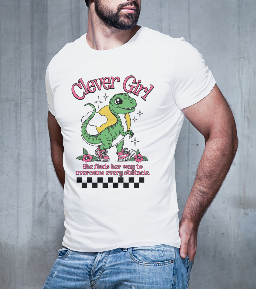 Clever Girl She Finds Her Way To Overcome Every Obstacle T-Shirt