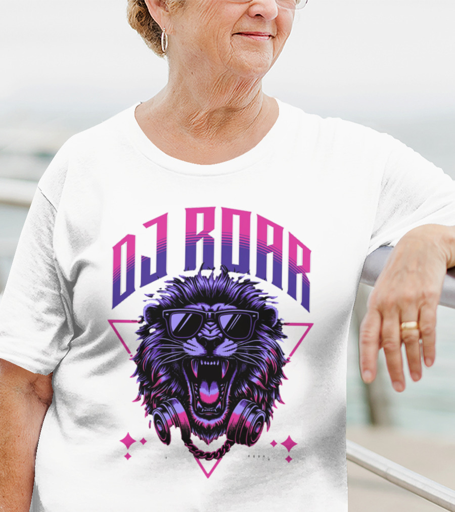 DJ Roar Lion Head HTTL Apparal T-Shirt
