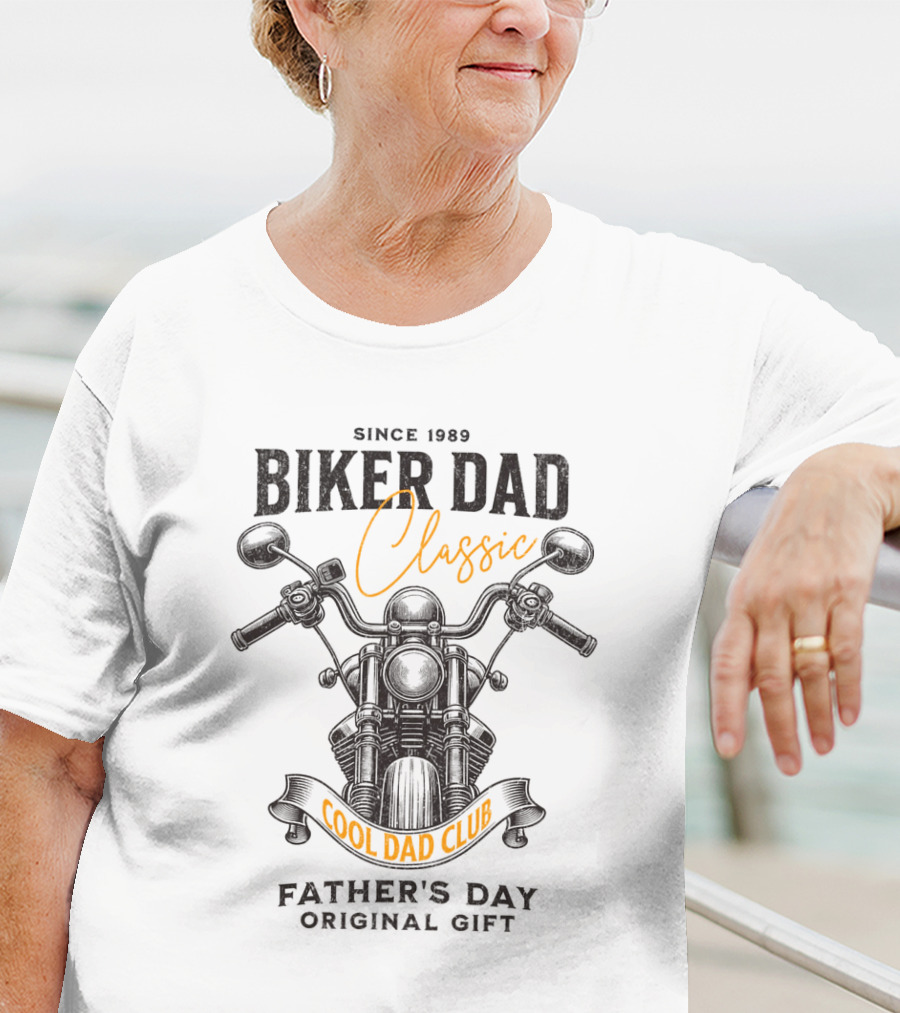 SINCE 1989 BIKER DAD CLASSIC COOL DAD CLUB FATHER'S DAY SPECIAL EDITION T-Shirt