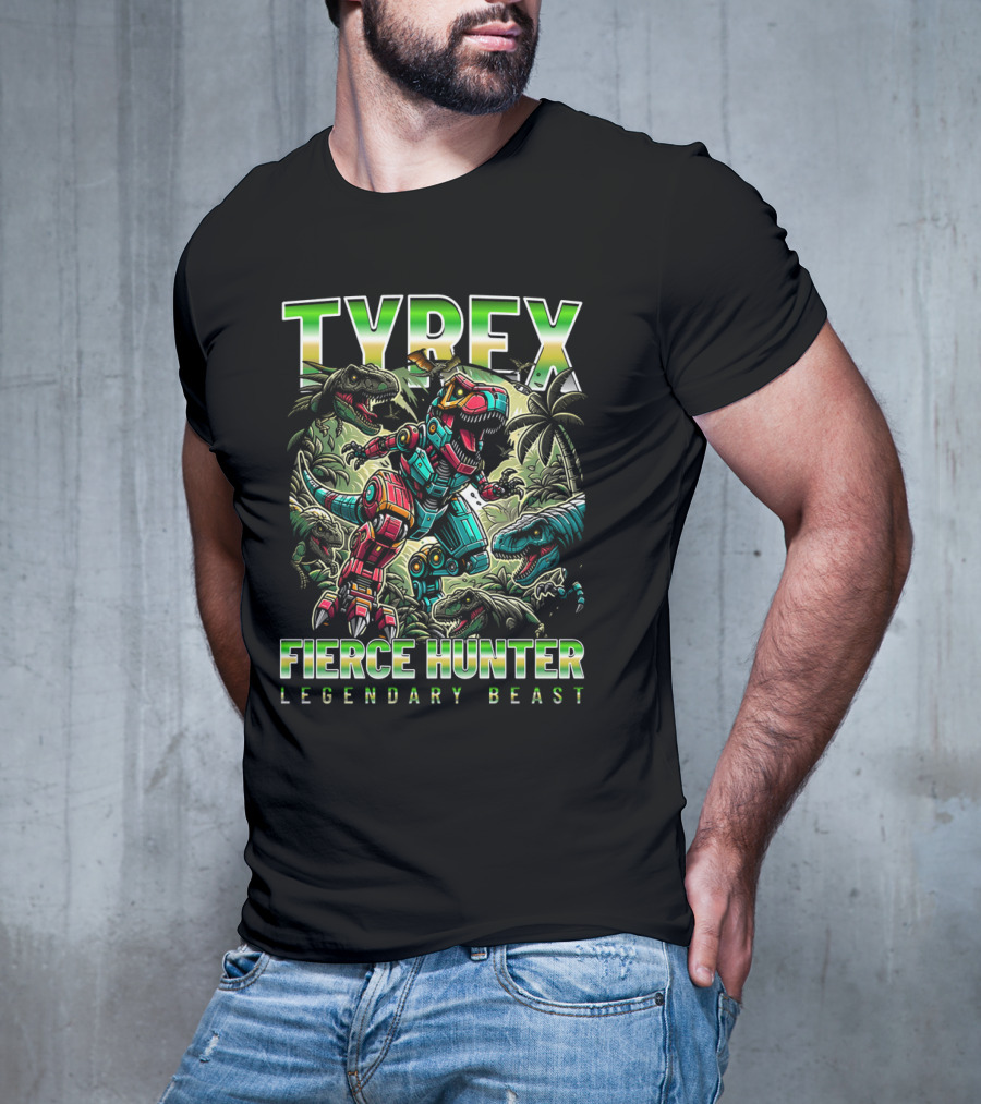 Tyrex Fierce Hunter Legendary Beast T-Shirt