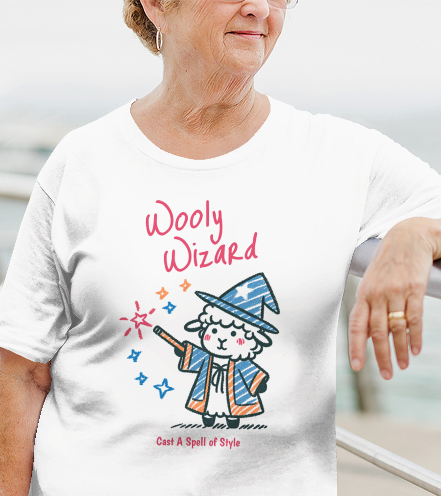 Wooly Wizard Cast A Spell Of T-Shirt