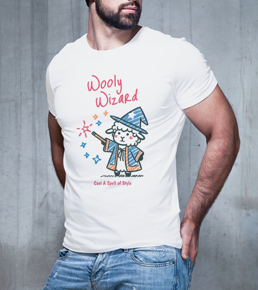 Wooly Wizard Cast A Spell Of T-Shirt