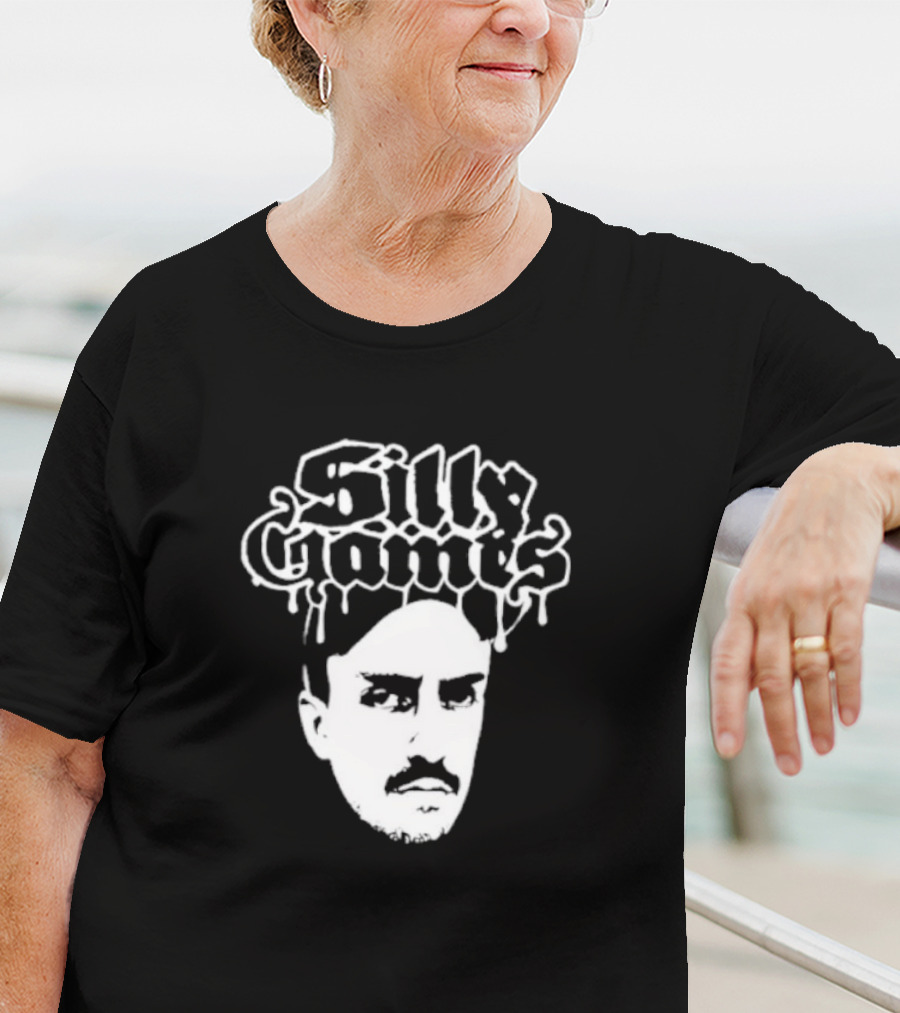 Silly Games Cream Crew Face T-Shirt