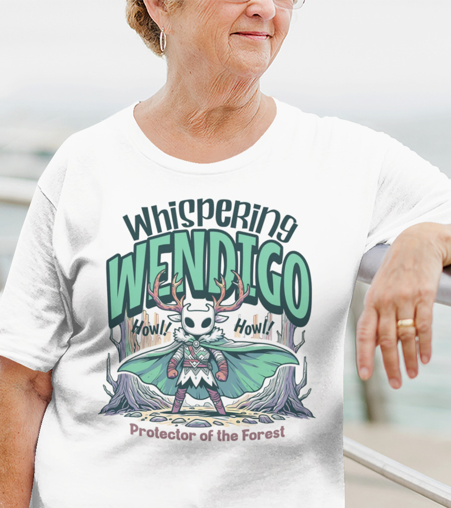 Whispering Wendigo Protector Of The Forest T-Shirt