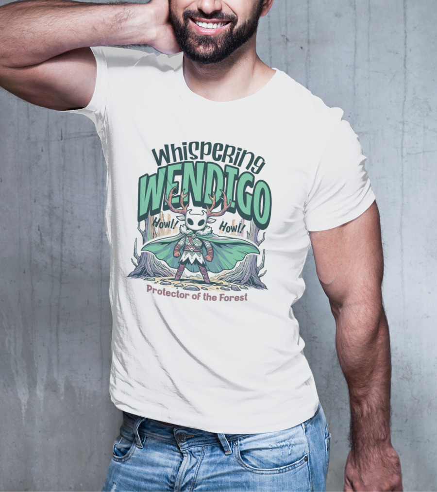 Whispering Wendigo Protector Of The Forest T-Shirt