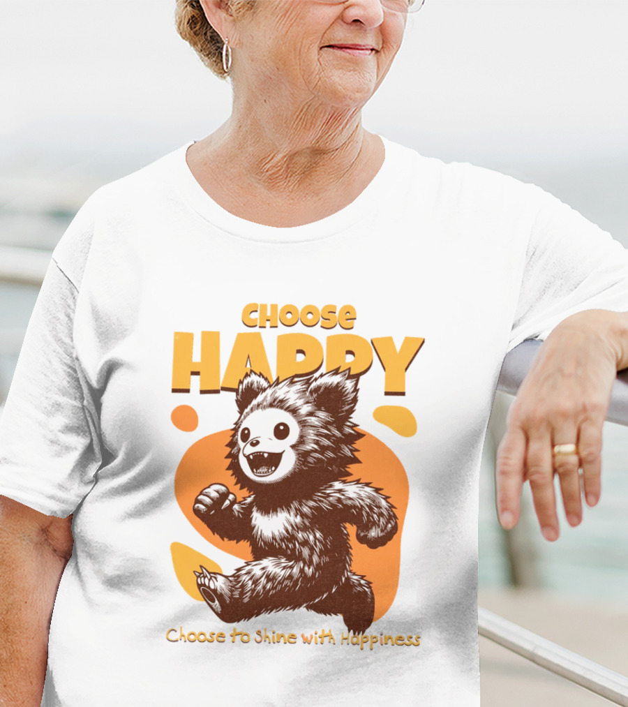 Choose Happy Choose To Shine With Happiness T-Shirt
