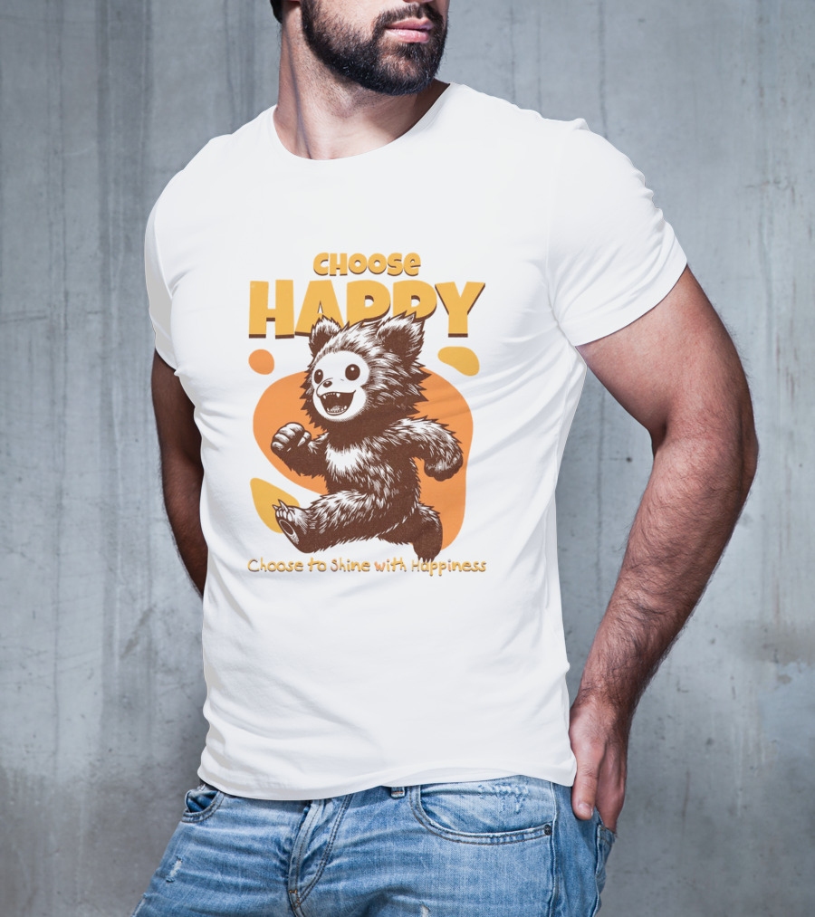 Choose Happy Choose To Shine With Happiness T-Shirt