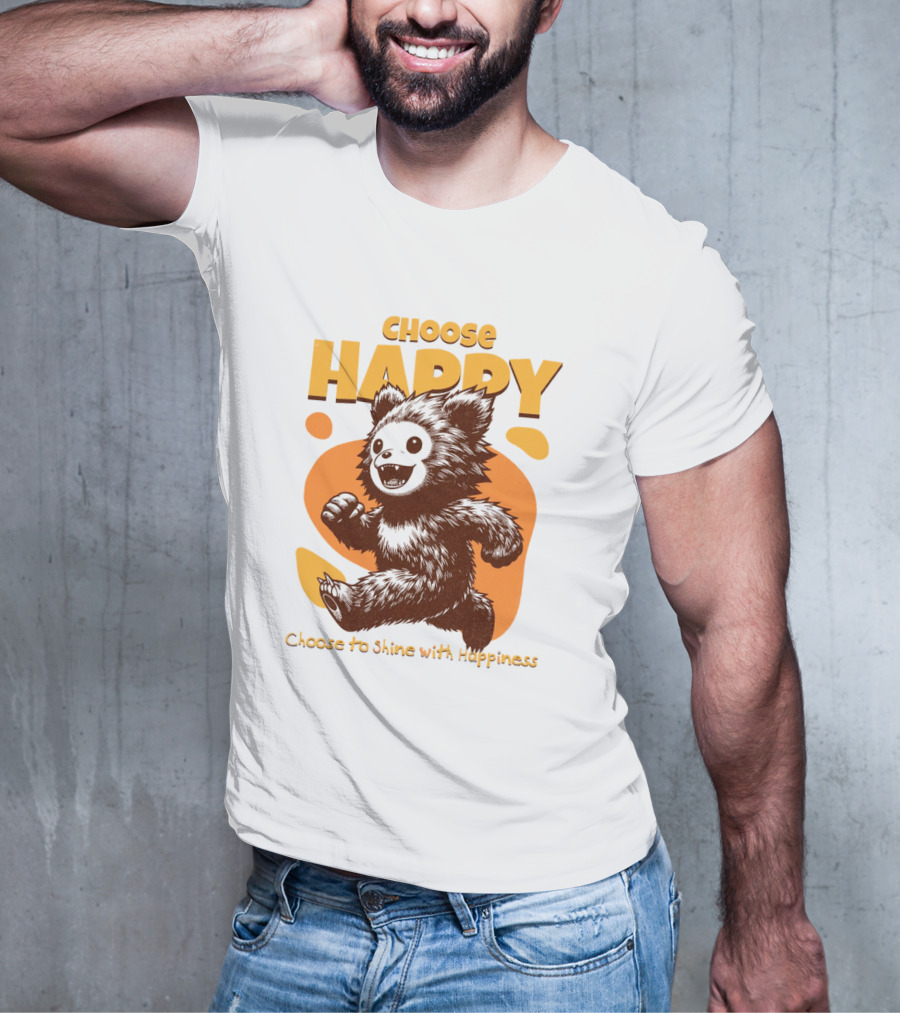 Choose Happy Choose To Shine With Happiness T-Shirt