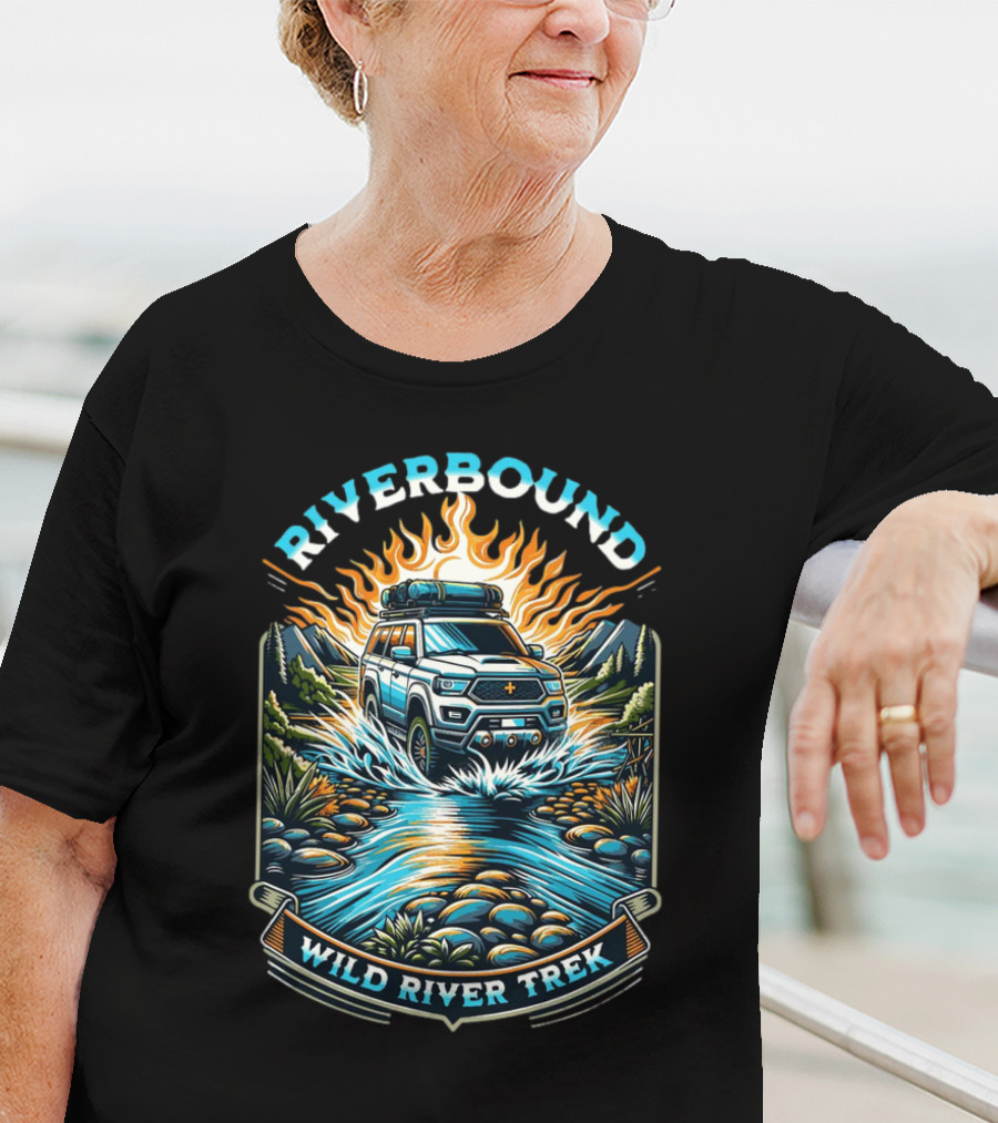 Riverbound Wild River Trek Adventurebound Off-Road Expedition T-Shirt