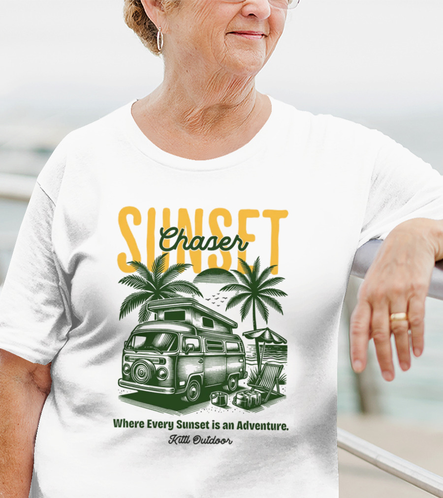 Sunset Chaser Where Every Sunset Is An Adventure Kittl Outdoor T-Shirt