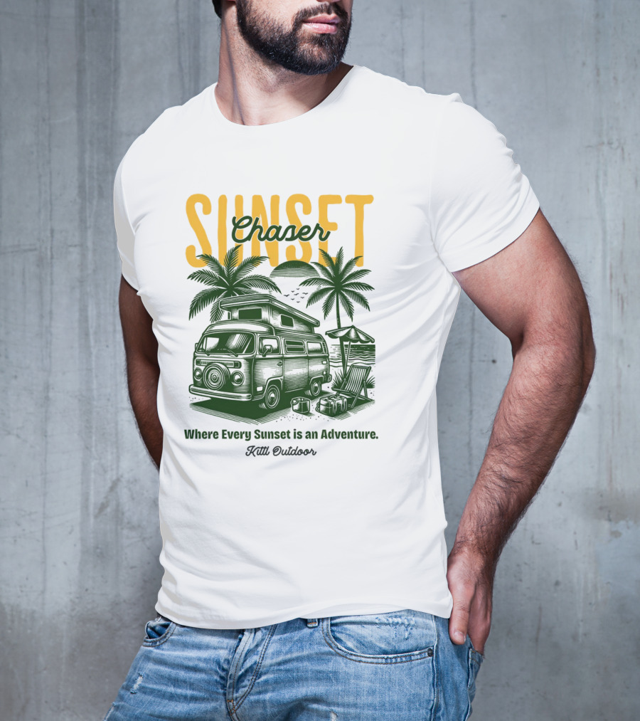 Sunset Chaser Where Every Sunset Is An Adventure Kittl Outdoor T-Shirt