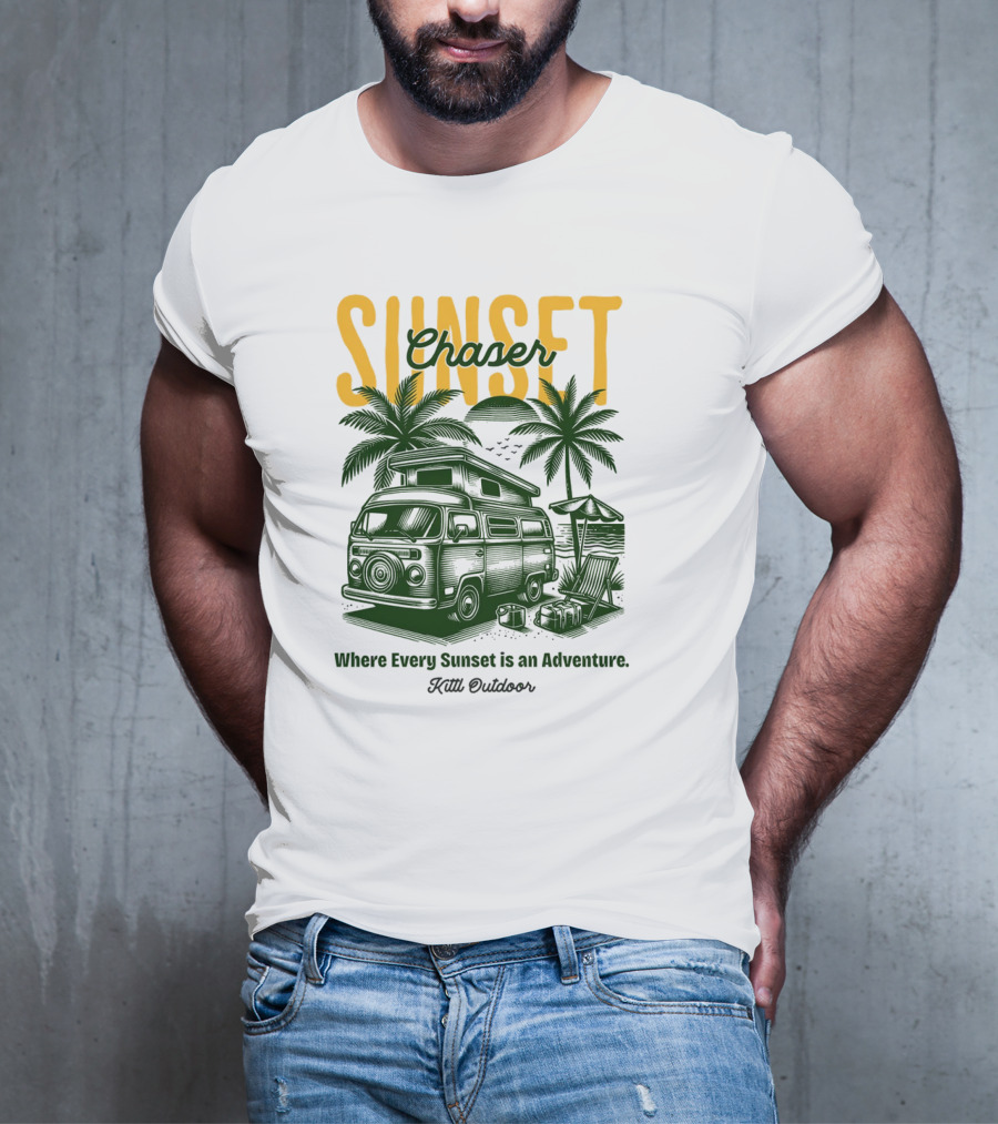 Sunset Chaser Where Every Sunset Is An Adventure Kittl Outdoor T-Shirt