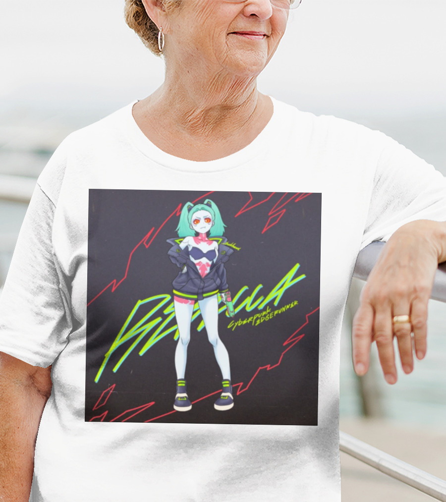 Rebecca Cyberpunk Edgerunners Neon T-Shirt