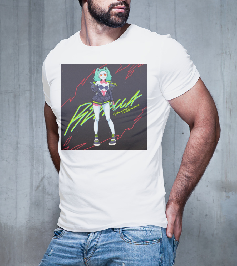 Rebecca Cyberpunk Edgerunners Neon T-Shirt
