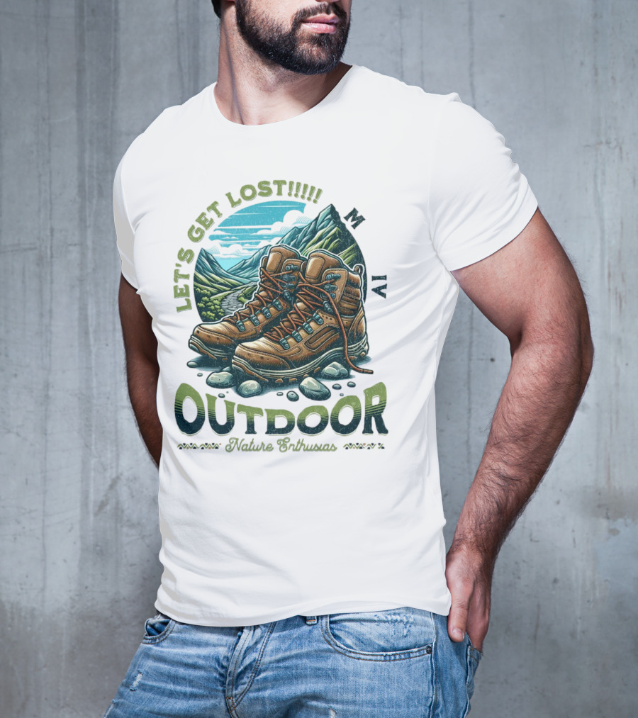 LET'S GET LOST OUTDOOR NATURE ENTHUSIAST T-Shirt